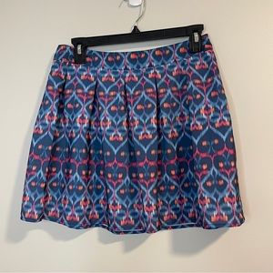 Bethany Mota Blue/Pink Skater Skirt M